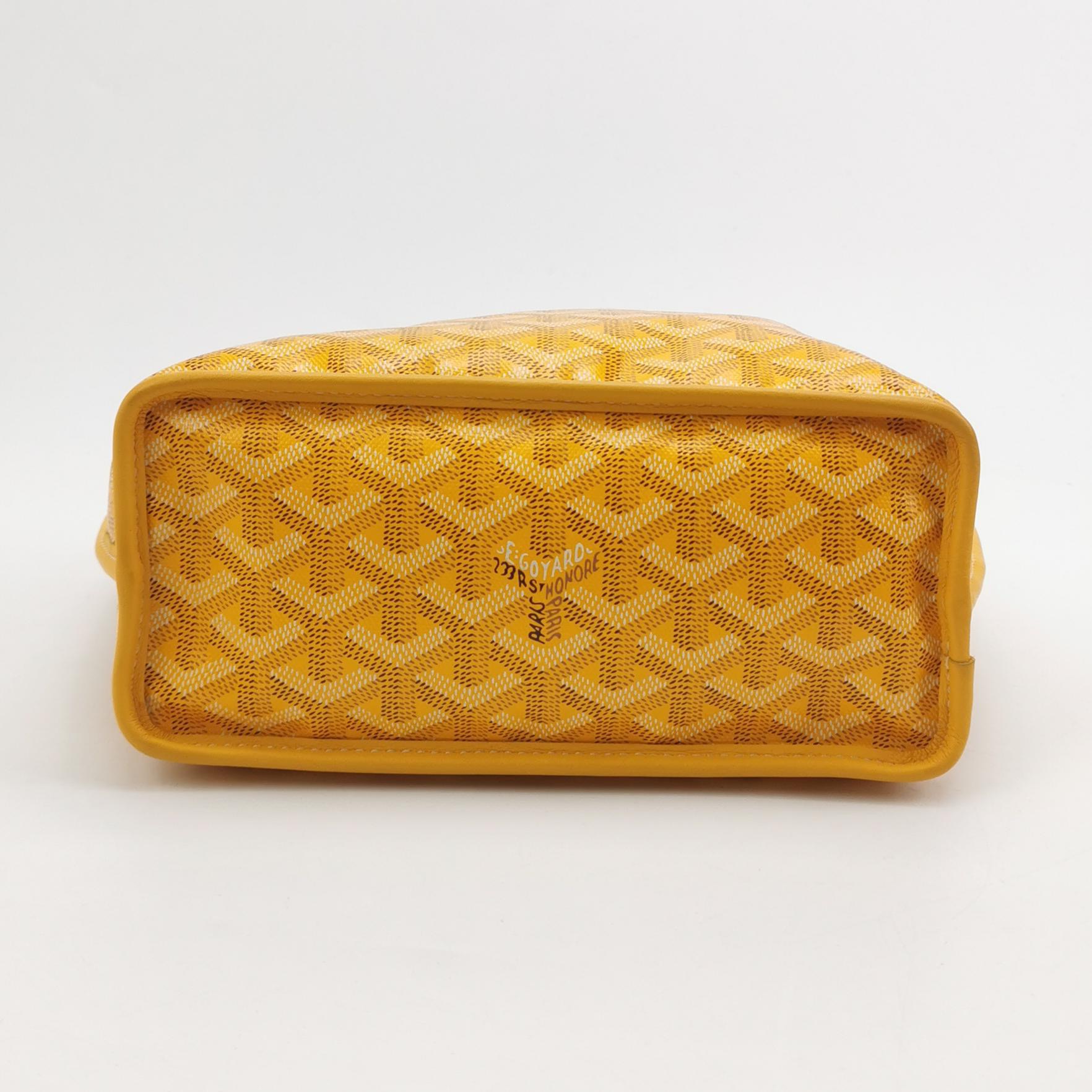 Goyard Anjou Reversible Tote Coated Canvas Mini — photo 7 of 14