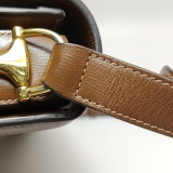 Gucci Horsebit 1955 Shoulder Bag GG Coated Canvas with Leather Small — thumbnail 17