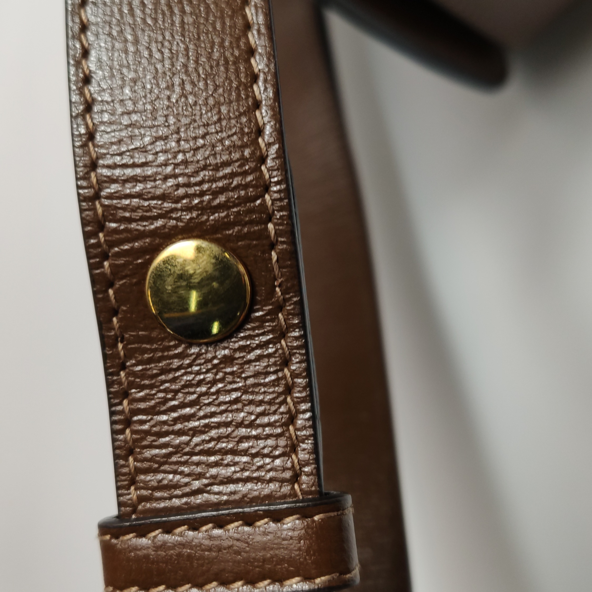 Gucci Horsebit 1955 Shoulder Bag GG Coated Canvas with Leather Small — photo 14 of 21