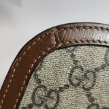 Gucci Horsebit 1955 Shoulder Bag GG Coated Canvas with Leather Small — thumbnail 21