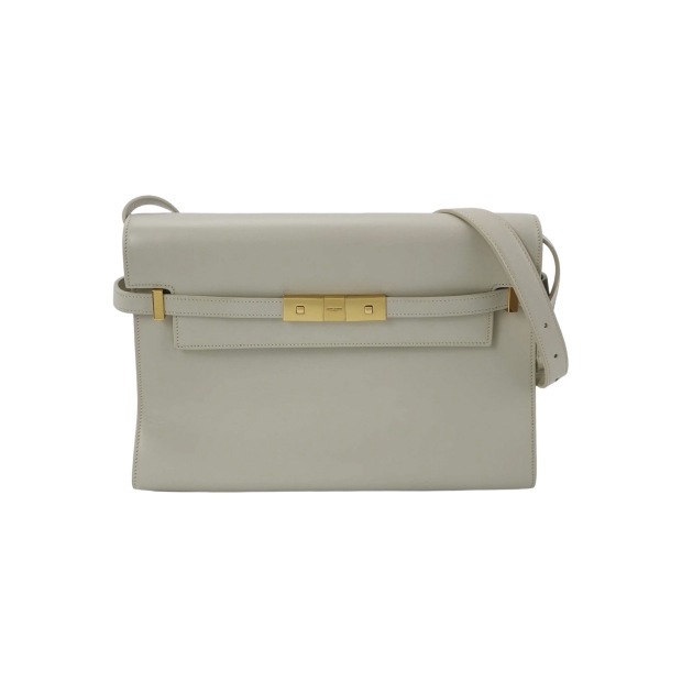Saint Laurent Manhattan Shoulder Bag Leather Medium — pre-owned, Vierlot