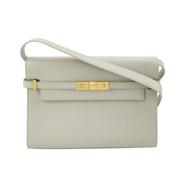 Saint Laurent Manhattan Shoulder Bag Leather Medium — pre-owned, Vierlot