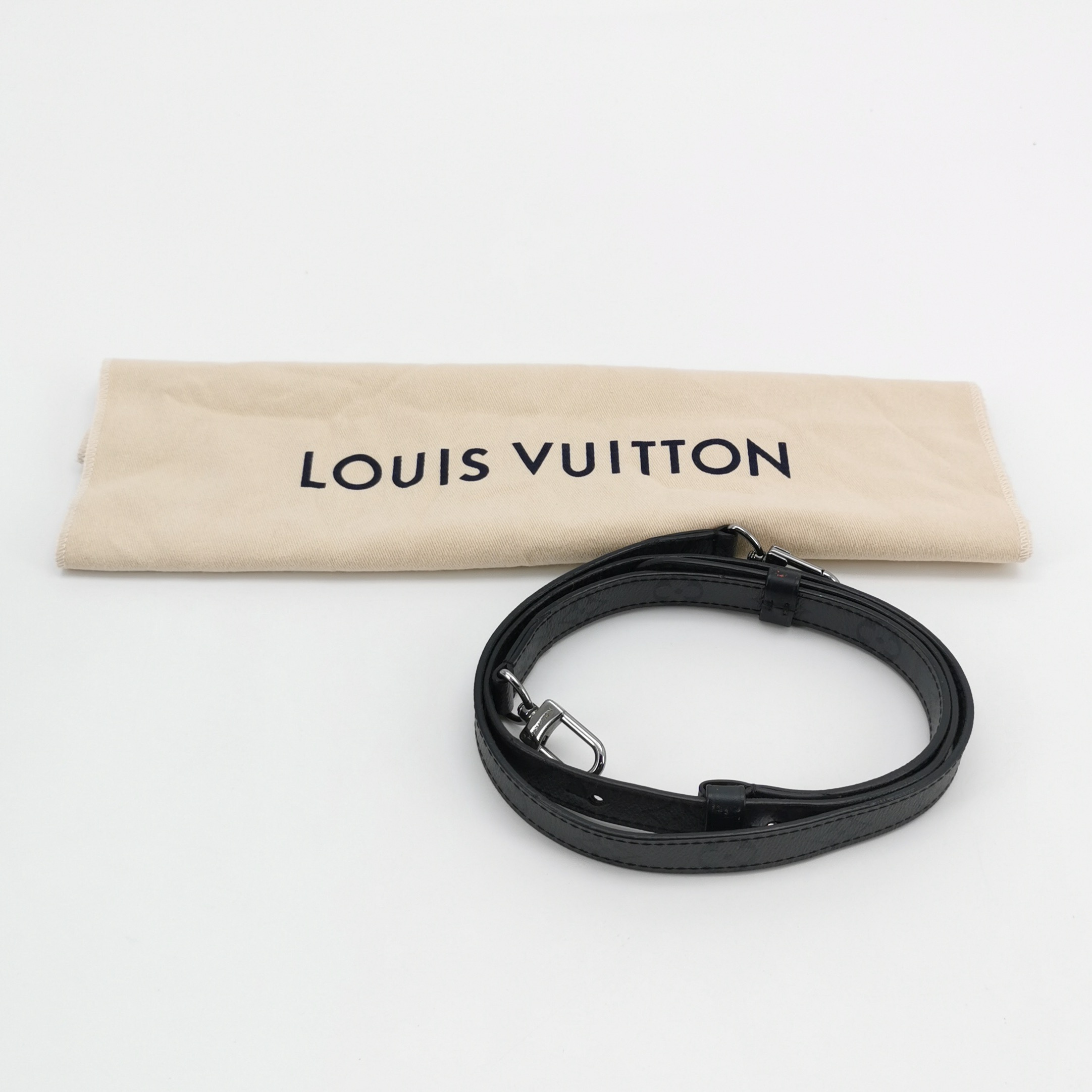Louis Vuitton(LV) Keepall Bandouliere Bag Reverse Monogram Eclipse Canvas XS — photo 7 of 22