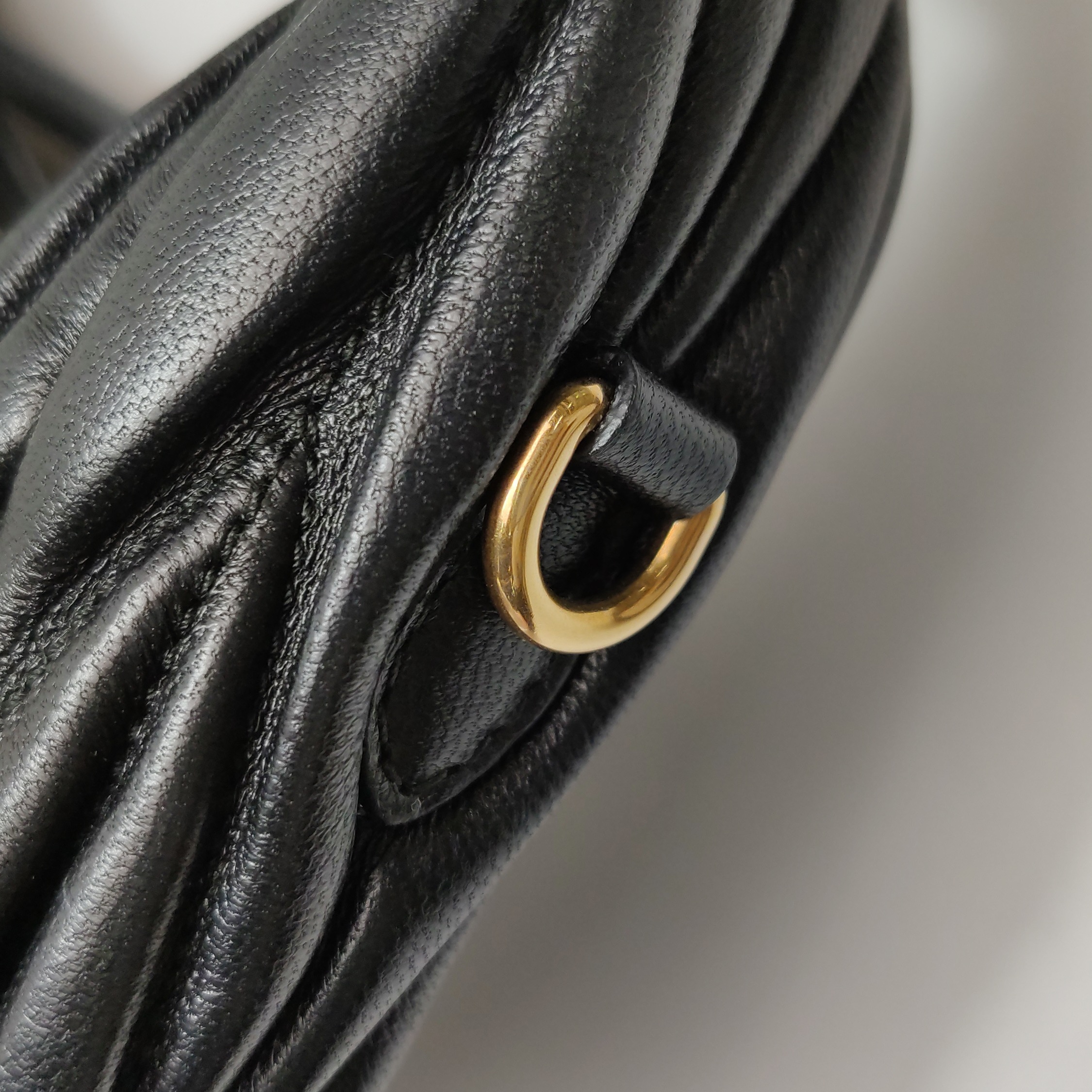 Miu Miu Wander Hobo Matelasse Leather Small — photo 17 of 20