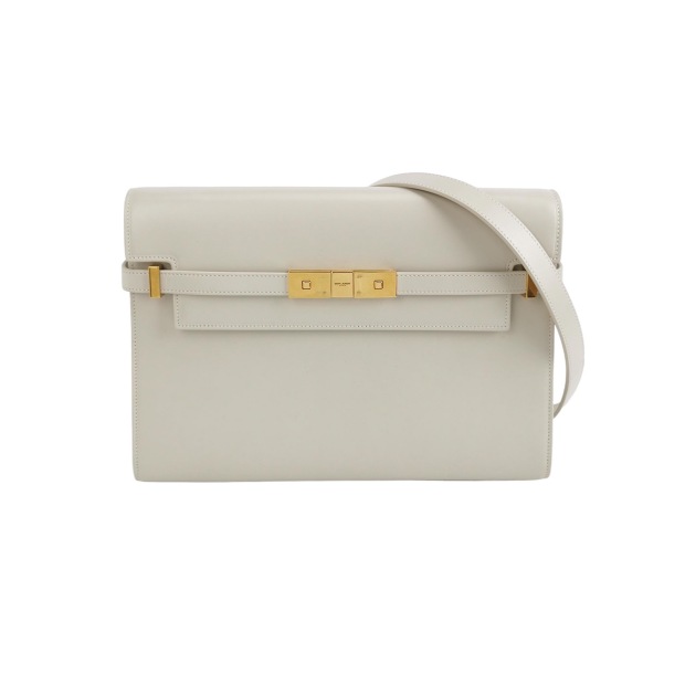 Saint Laurent Manhattan Shoulder Bag Leather Medium — pre-owned, Vierlot