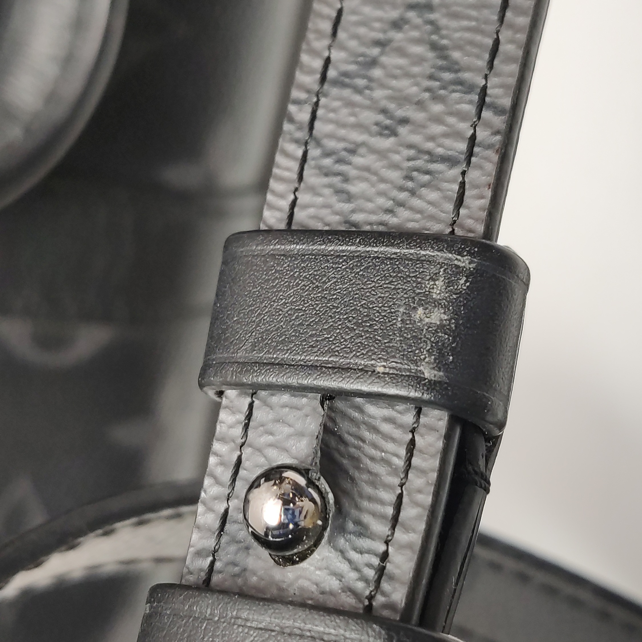 Louis Vuitton(LV) Keepall Bandouliere Bag Reverse Monogram Eclipse Canvas XS — photo 11 of 22