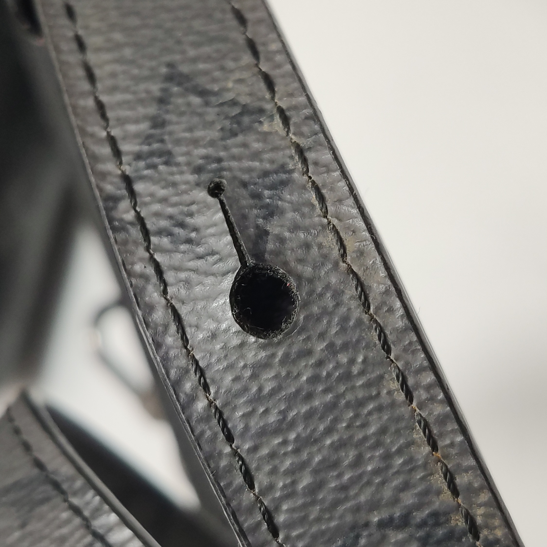 Louis Vuitton(LV) Keepall Bandouliere Bag Reverse Monogram Eclipse Canvas XS — photo 20 of 22