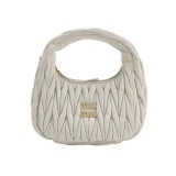 Miu Miu Wander Hobo Matelasse Leather Small — thumbnail 1