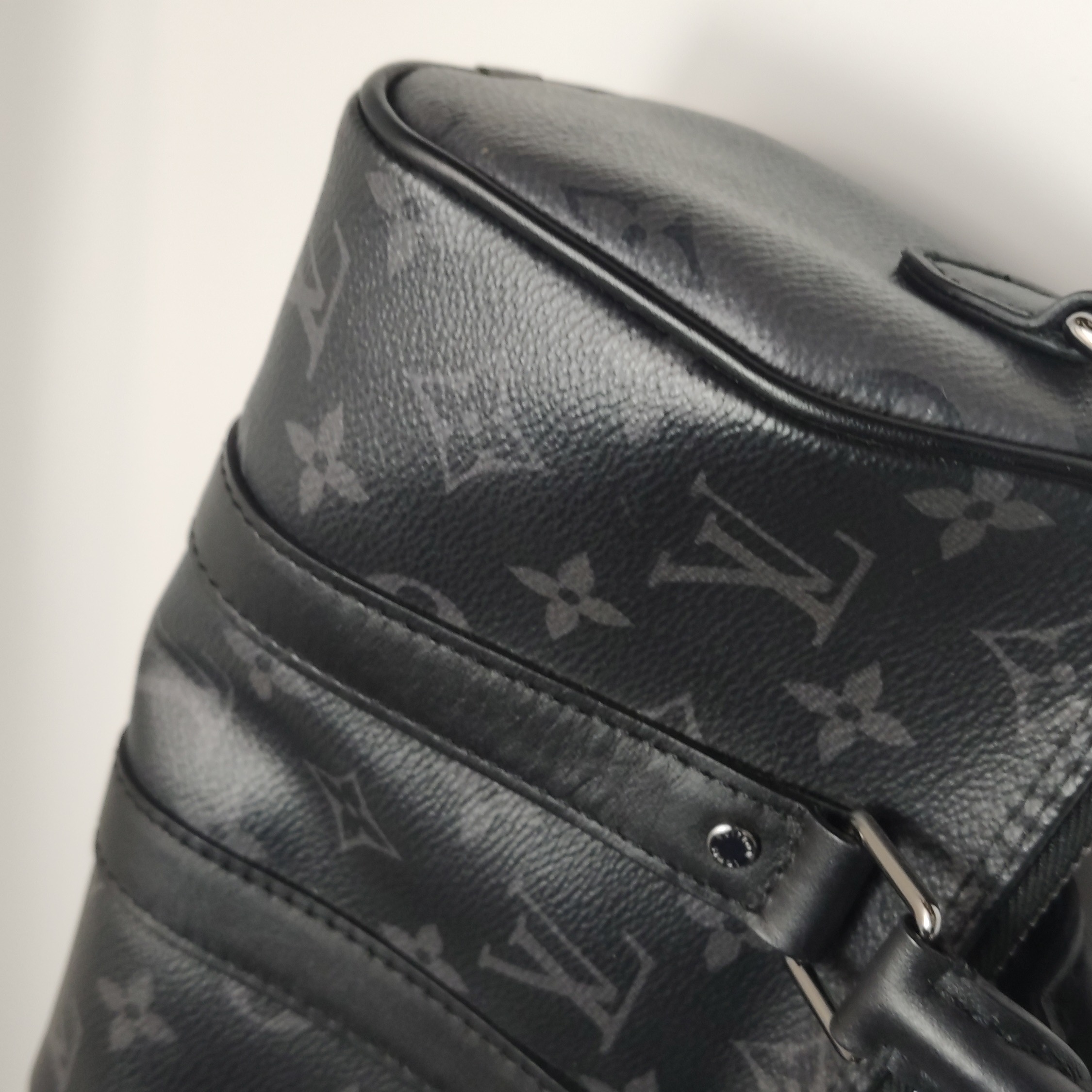 Louis Vuitton(LV) Keepall Bandouliere Bag Reverse Monogram Eclipse Canvas XS — photo 18 of 22