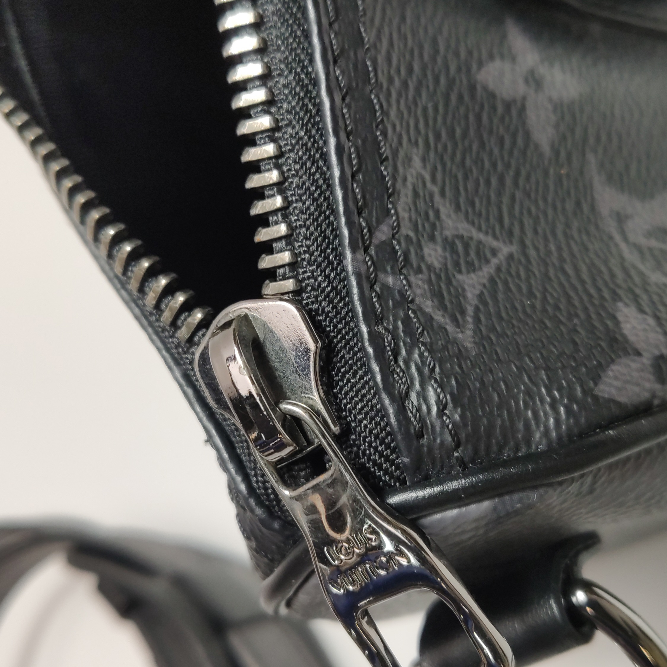 Louis Vuitton(LV) Keepall Bandouliere Bag Reverse Monogram Eclipse Canvas XS — photo 11 of 20