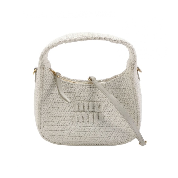 Miu Miu Wander Hobo Crochet Mini — pre-owned, Vierlot