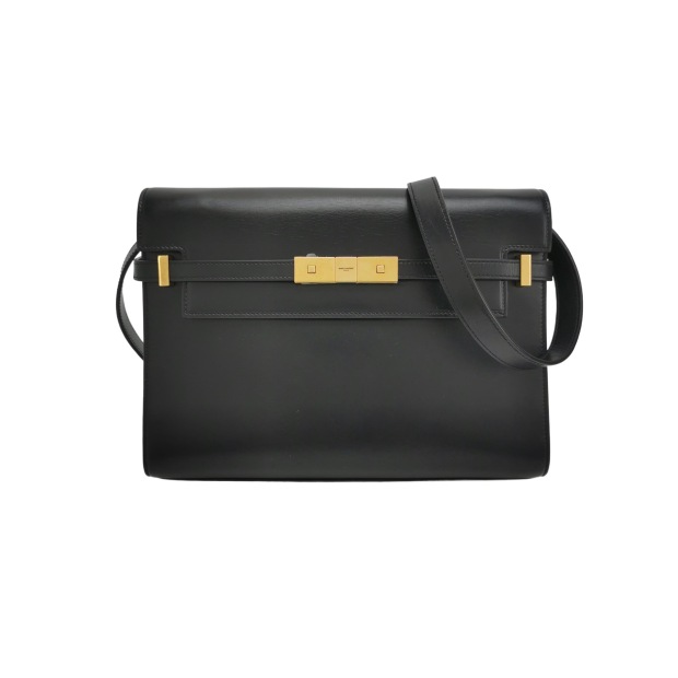 Saint Laurent Manhattan Shoulder Bag Leather Medium — pre-owned, Vierlot
