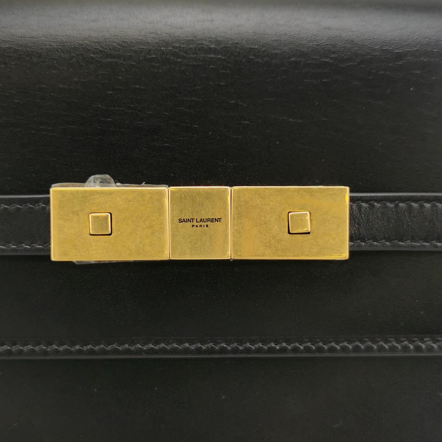 Saint Laurent Manhattan Shoulder Bag Leather Medium — photo 8 of 12