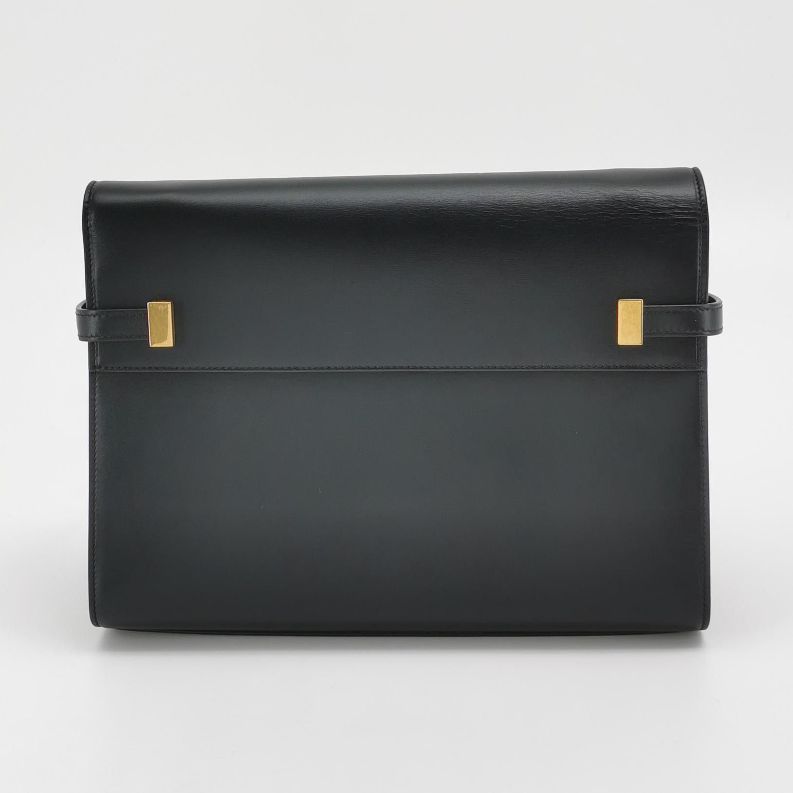Saint Laurent Manhattan Shoulder Bag Leather Medium — alternate view