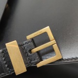 Saint Laurent Manhattan Shoulder Bag Leather Medium — thumbnail 10