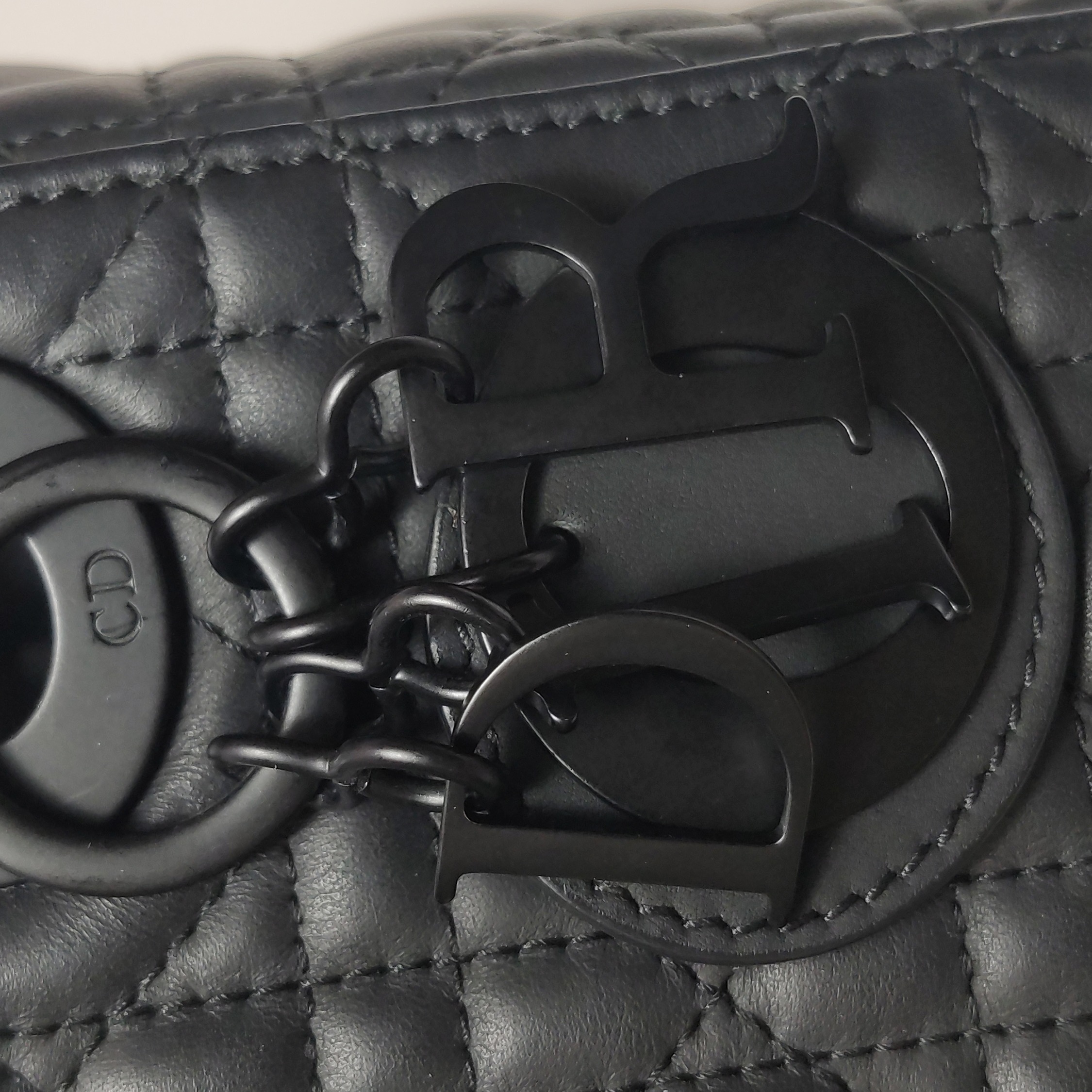 Dior Ultra Matte Lady Dior Chain Bag Cannage Quilt Calfskin Mini — photo 11 of 22