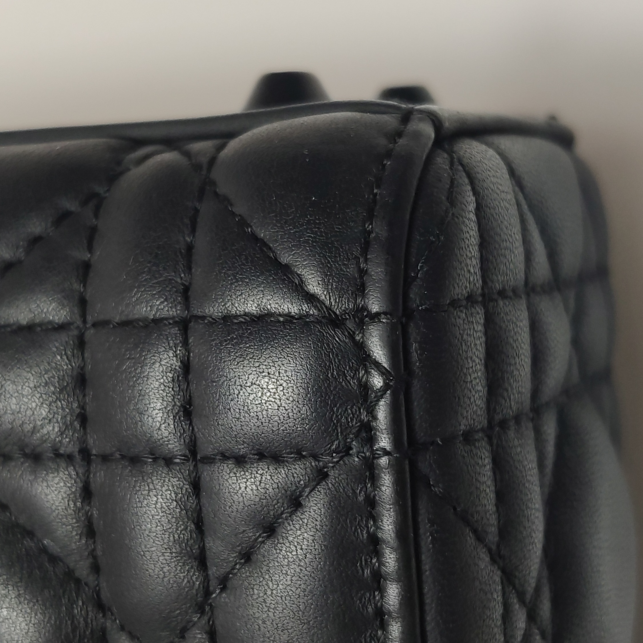 Dior Ultra Matte Lady Dior Chain Bag Cannage Quilt Calfskin Mini — photo 17 of 22