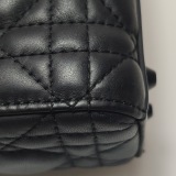 Dior Ultra Matte Lady Dior Chain Bag Cannage Quilt Calfskin Mini — thumbnail 17