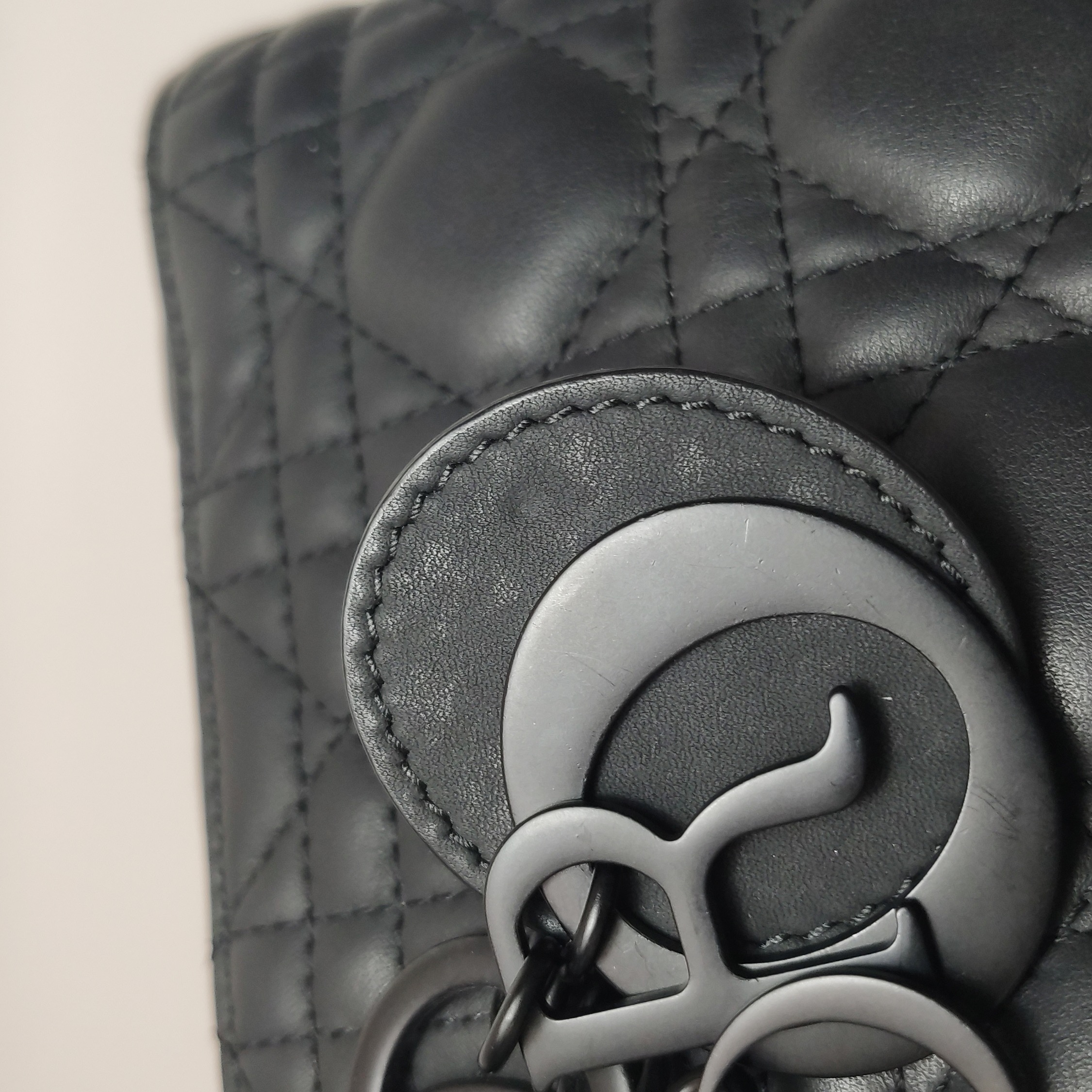 Dior Ultra Matte Lady Dior Chain Bag Cannage Quilt Calfskin Mini — photo 12 of 22