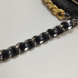 Chanel 19 Round Clutch with Chain Quilted Leather — thumbnail 10