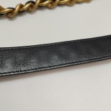 Chanel 19 Round Clutch with Chain Quilted Leather — thumbnail 18