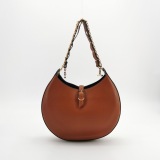 Loewe Joyce Shoulder Bag Calfskin Sheepskin Gold Plated Brass — thumbnail 5