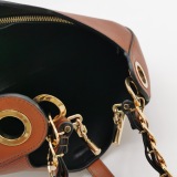 Loewe Joyce Shoulder Bag Calfskin Sheepskin Gold Plated Brass — thumbnail 7