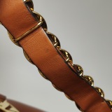 Loewe Joyce Shoulder Bag Calfskin Sheepskin Gold Plated Brass — thumbnail 23
