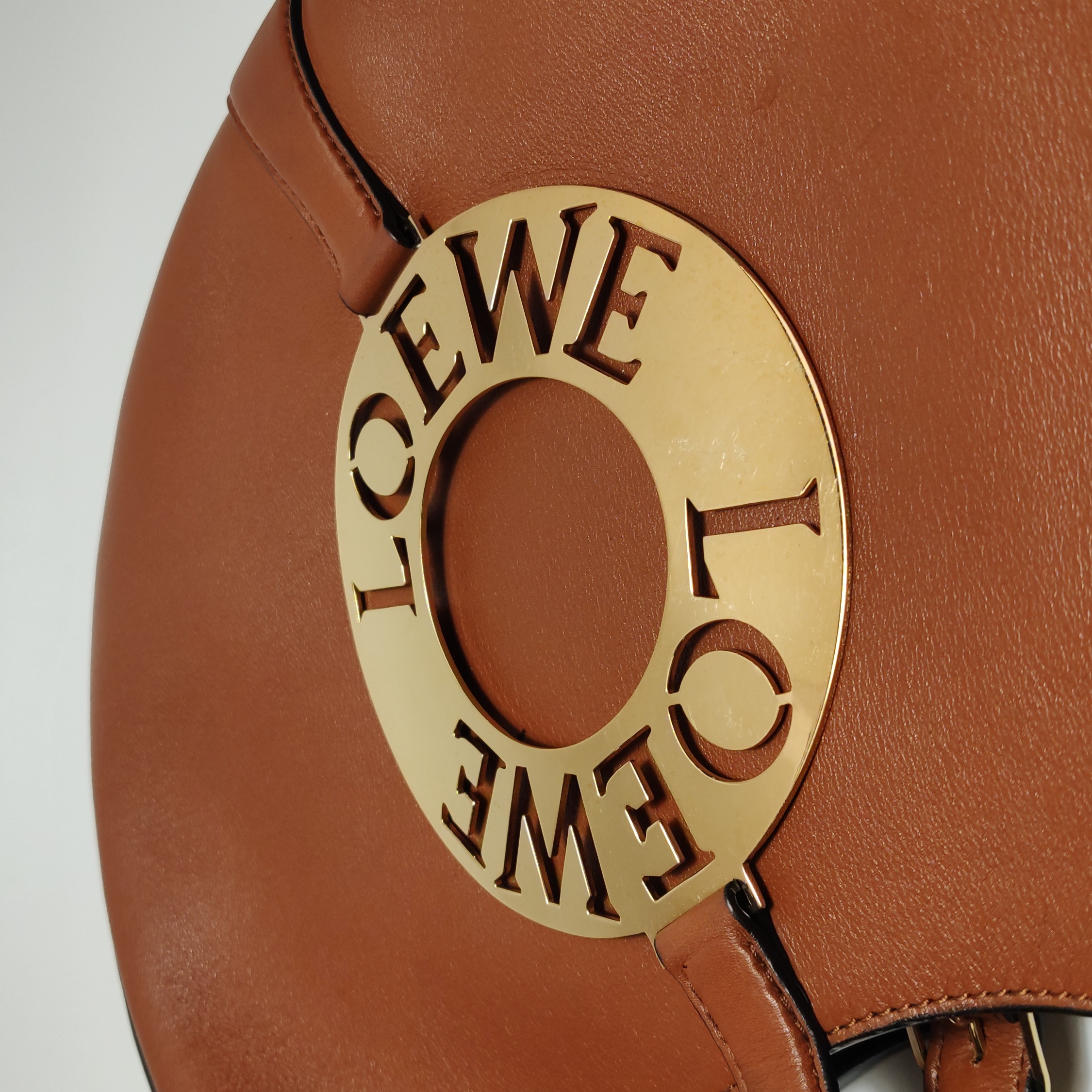 Loewe Joyce Shoulder Bag Calfskin Sheepskin Gold Plated Brass — photo 12 of 28