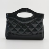 Chanel 31 Shopping Bag Clutch with Chain Quilted Shiny Crumpled Calfskin Nano — thumbnail 5
