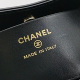 Chanel 31 Shopping Bag Clutch with Chain Quilted Shiny Crumpled Calfskin Nano — thumbnail 7