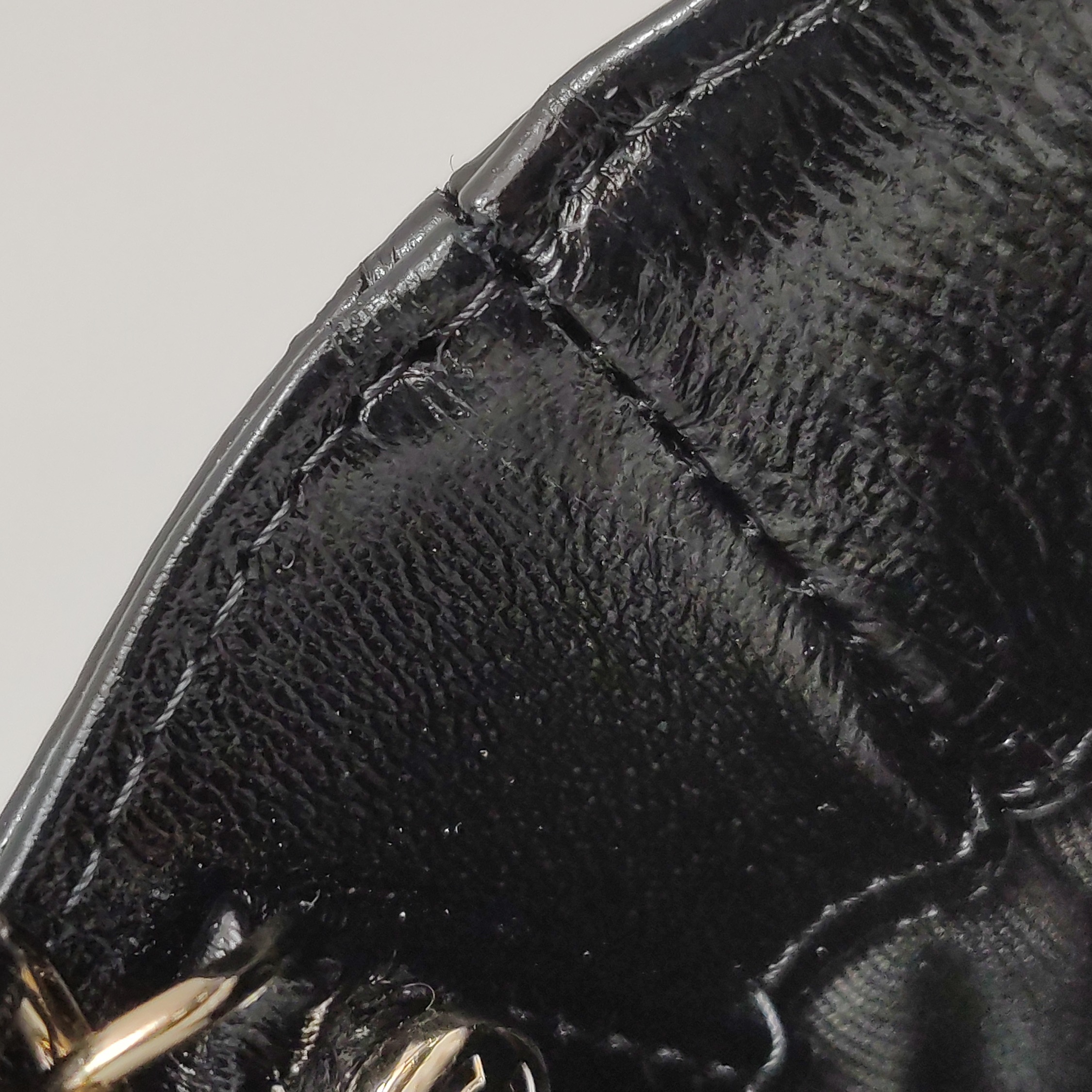 Chanel 31 Shopping Bag Clutch with Chain Quilted Shiny Crumpled Calfskin Nano — photo 8 of 11
