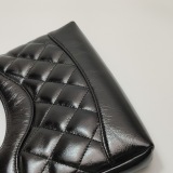 Chanel 31 Shopping Bag Clutch with Chain Quilted Shiny Crumpled Calfskin Nano — thumbnail 10