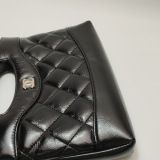 Chanel 31 Shopping Bag Clutch with Chain Quilted Shiny Crumpled Calfskin Nano — thumbnail 11