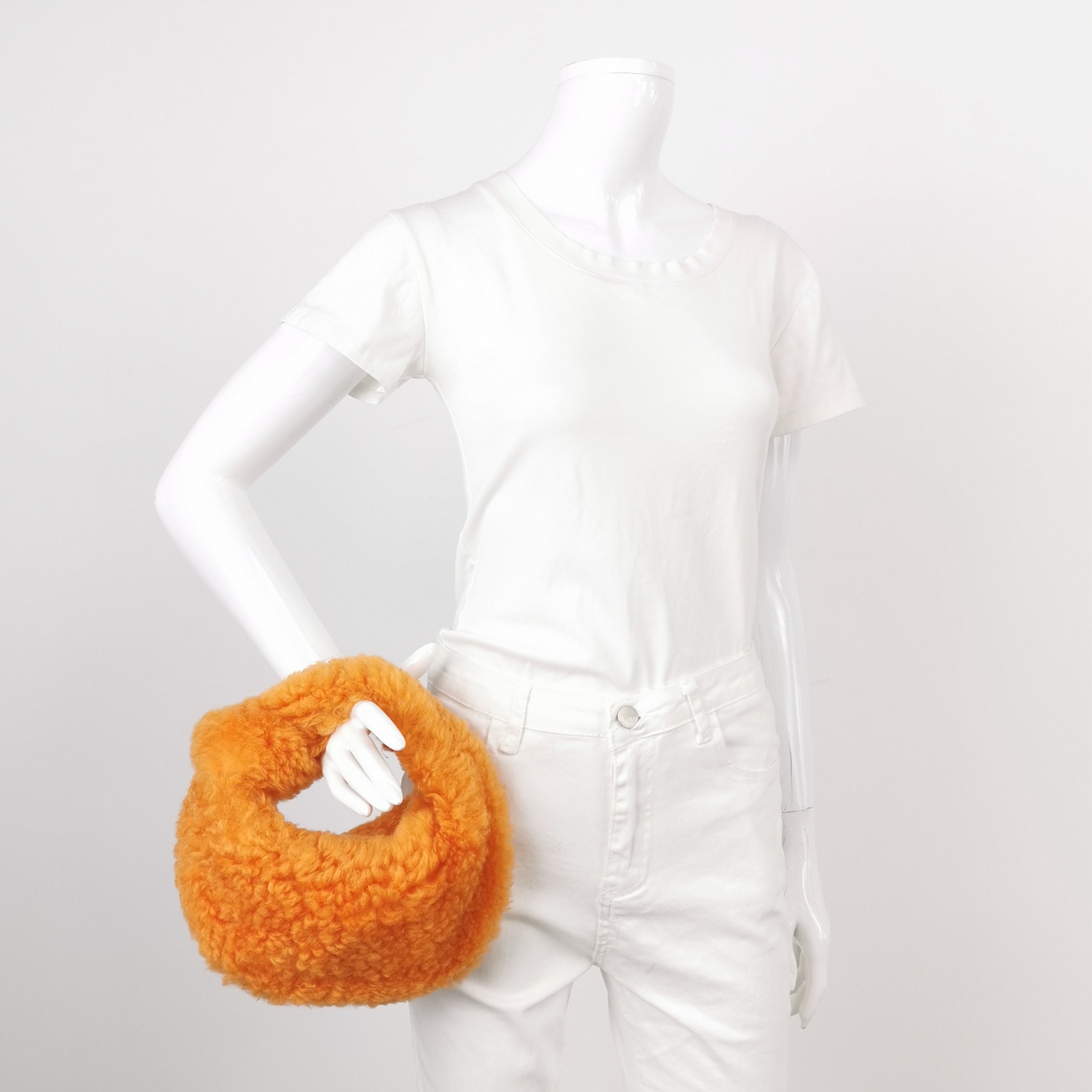 Bottega Veneta BV Jodie Hobo Shearling Mini — alternate view