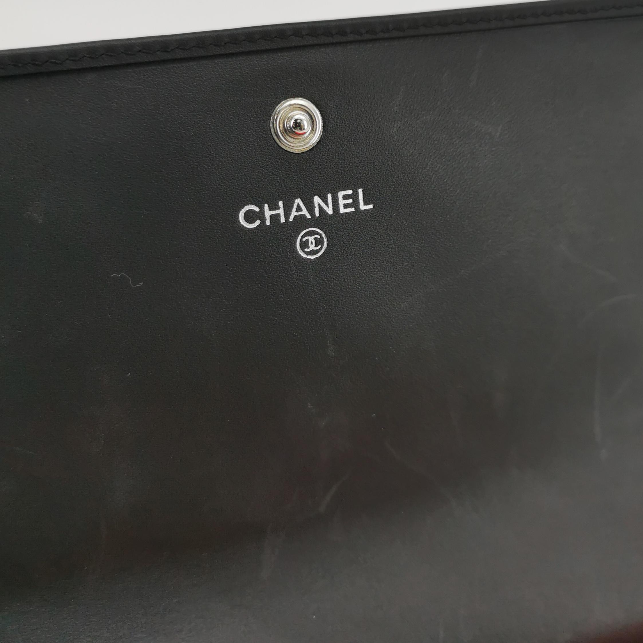 Chanel Cambon Gusset Wallet Quilted Lambskin Long — photo 7 of 14