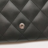 Chanel Cambon Gusset Wallet Quilted Lambskin Long — thumbnail 14