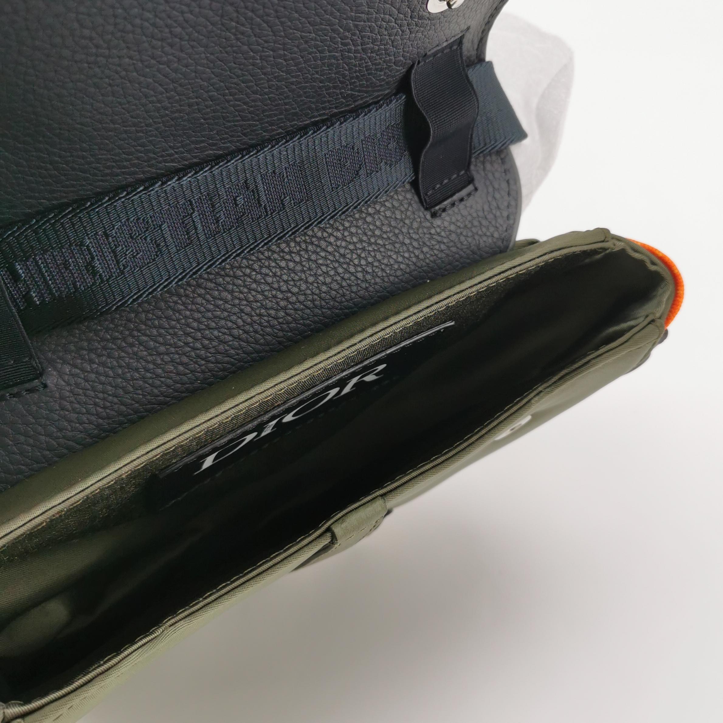 Christian Dior x Sacai Saddle Crossbody Bag Technical Fabric and Leather Mini — photo 7 of 16