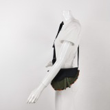 Christian Dior x Sacai Saddle Crossbody Bag Technical Fabric and Leather Mini — thumbnail 2