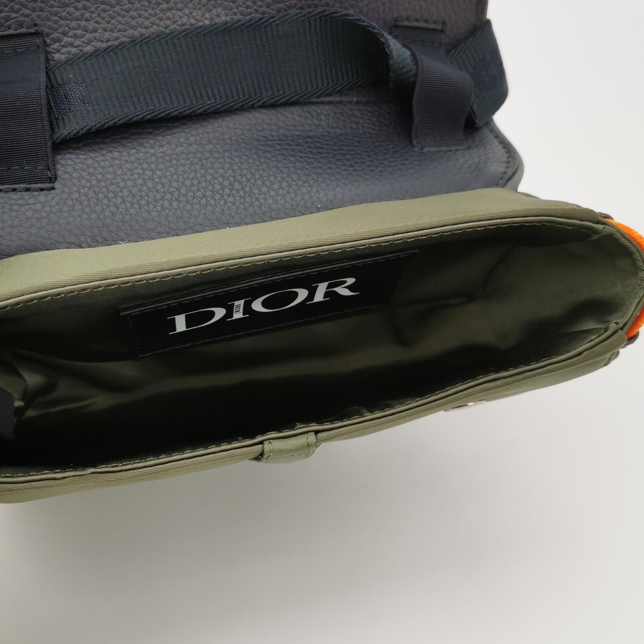 Christian Dior x Sacai Saddle Crossbody Bag Technical Fabric and Leather Mini — photo 7 of 15