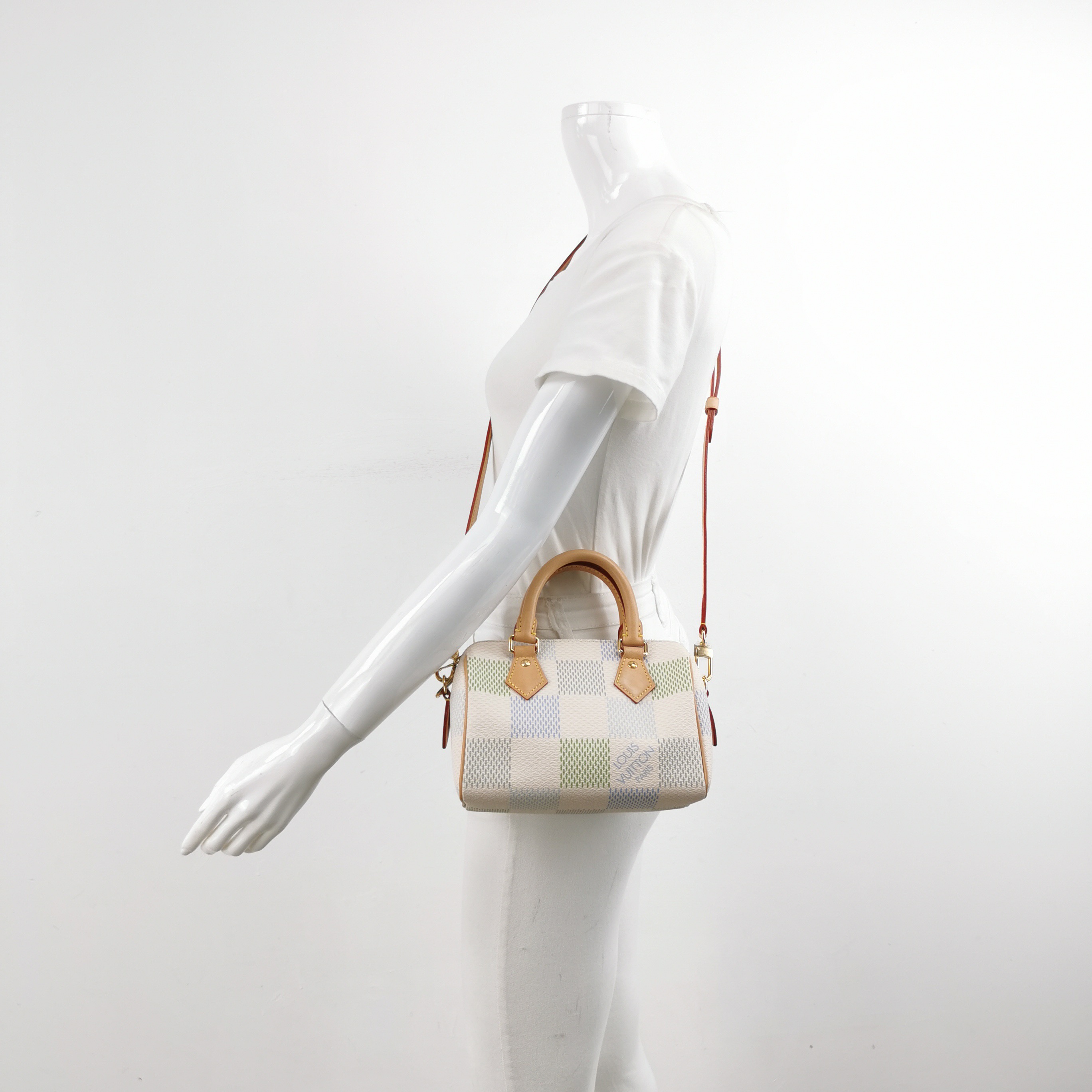 Louis Vuitton(LV) Speedy Bandouliere Bag Limited Edition Damierlicious Giant 20 — alternate view