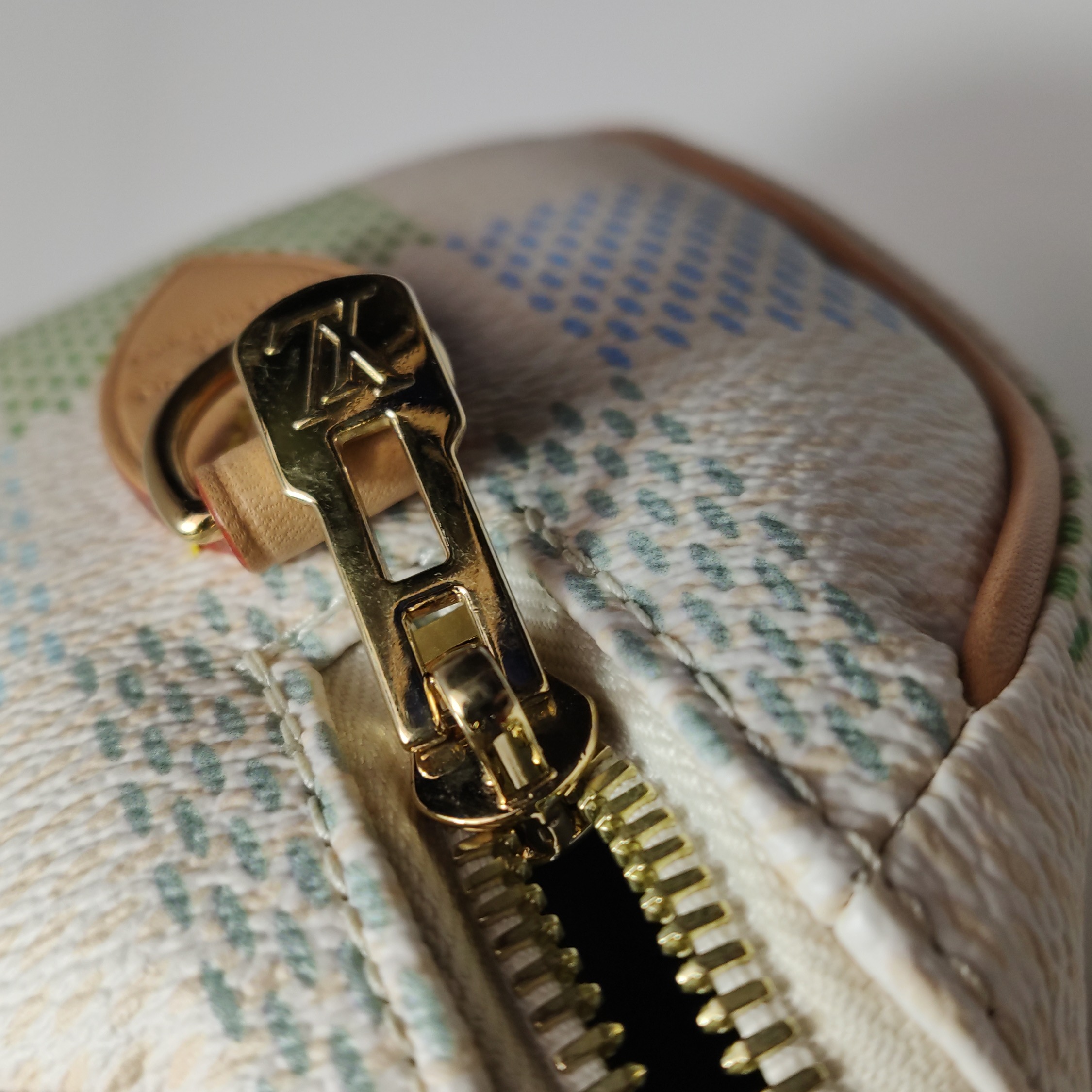 Louis Vuitton(LV) Speedy Bandouliere Bag Limited Edition Damierlicious Giant 20 — photo 12 of 19