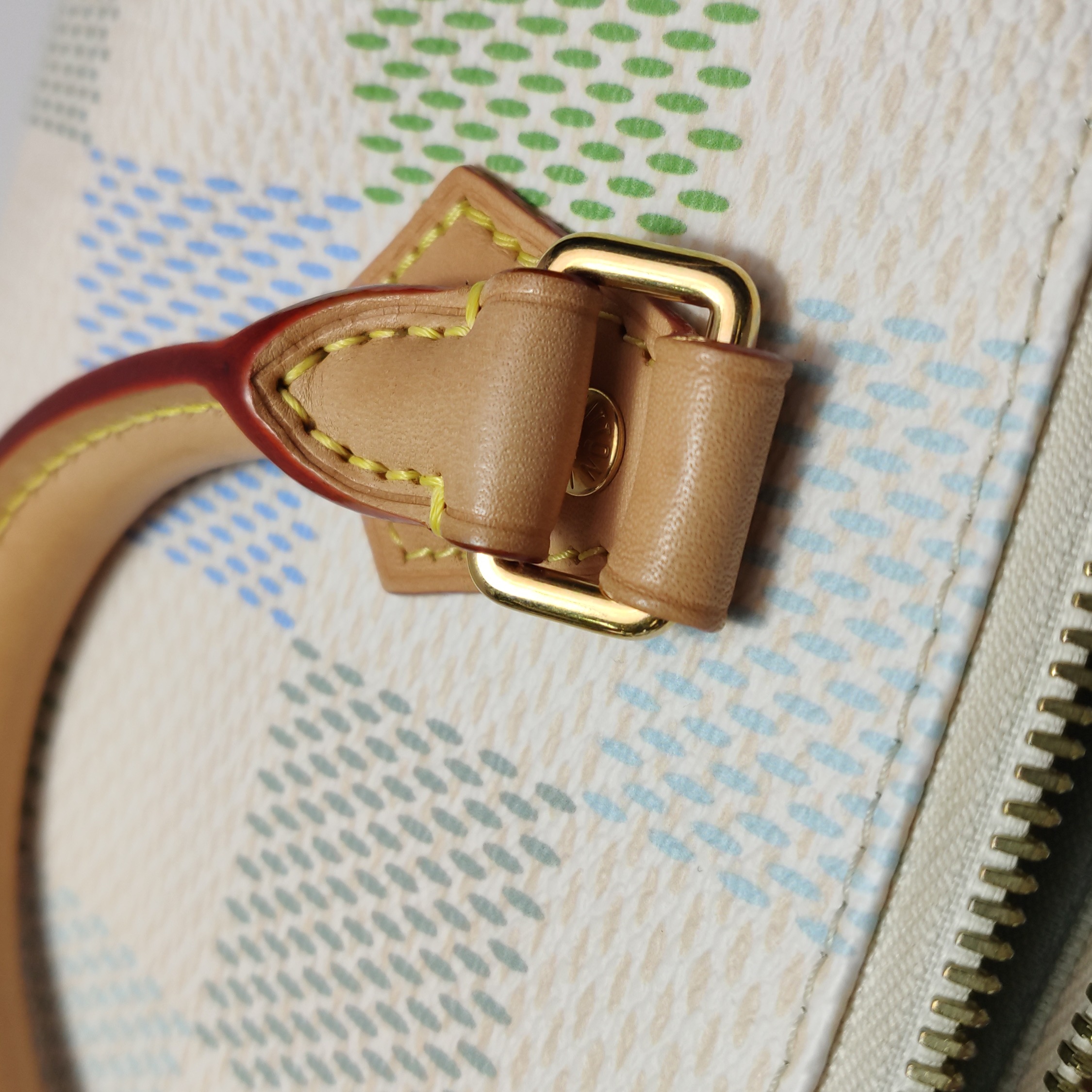 Louis Vuitton(LV) Speedy Bandouliere Bag Limited Edition Damierlicious Giant 20 — photo 13 of 19
