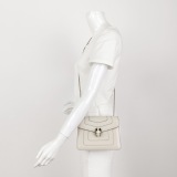 Bvlgari Serpenti Forever Square Shoulder Bag Leather Small — thumbnail 2