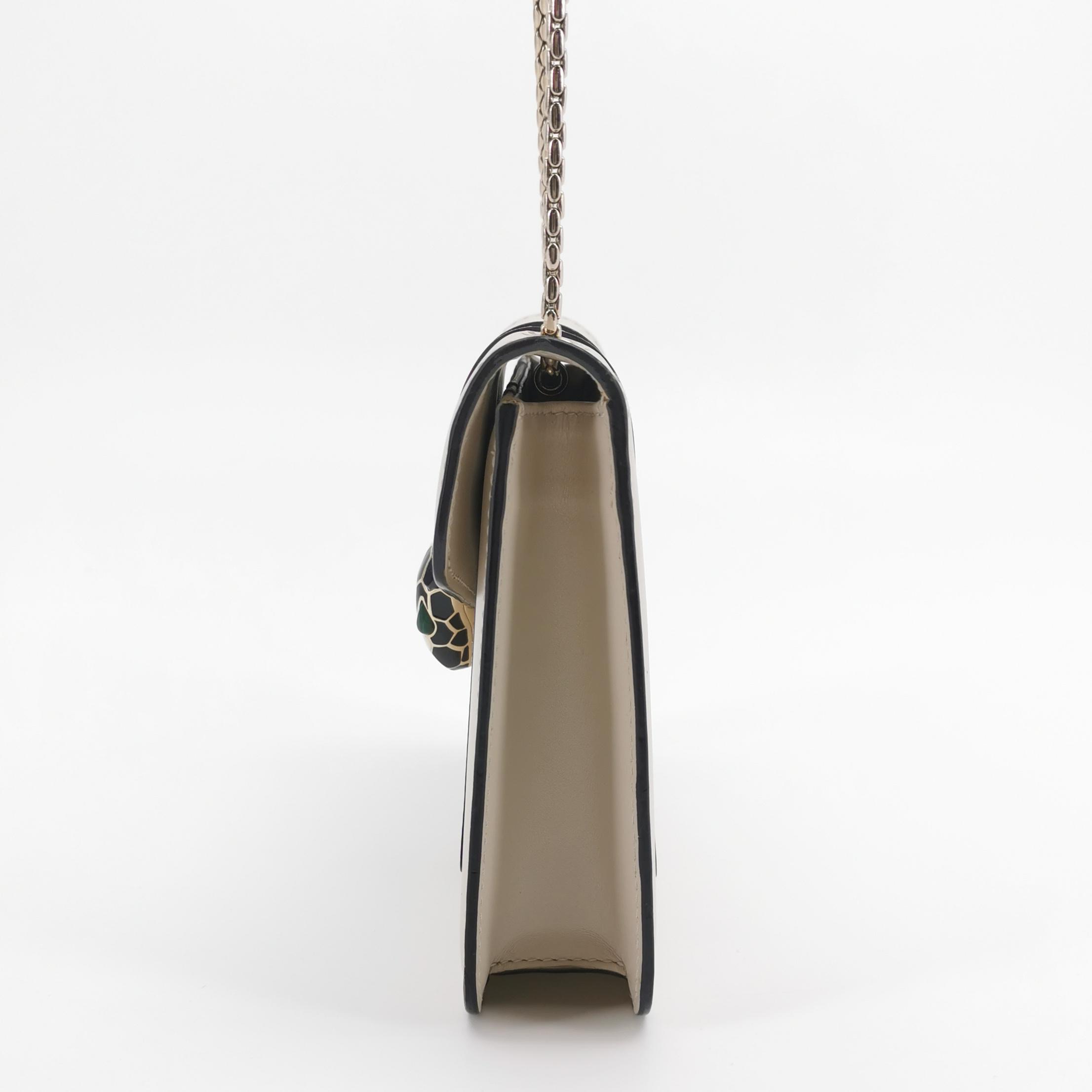 Bvlgari Serpenti Forever Square Shoulder Bag Leather Small — photo 4 of 22