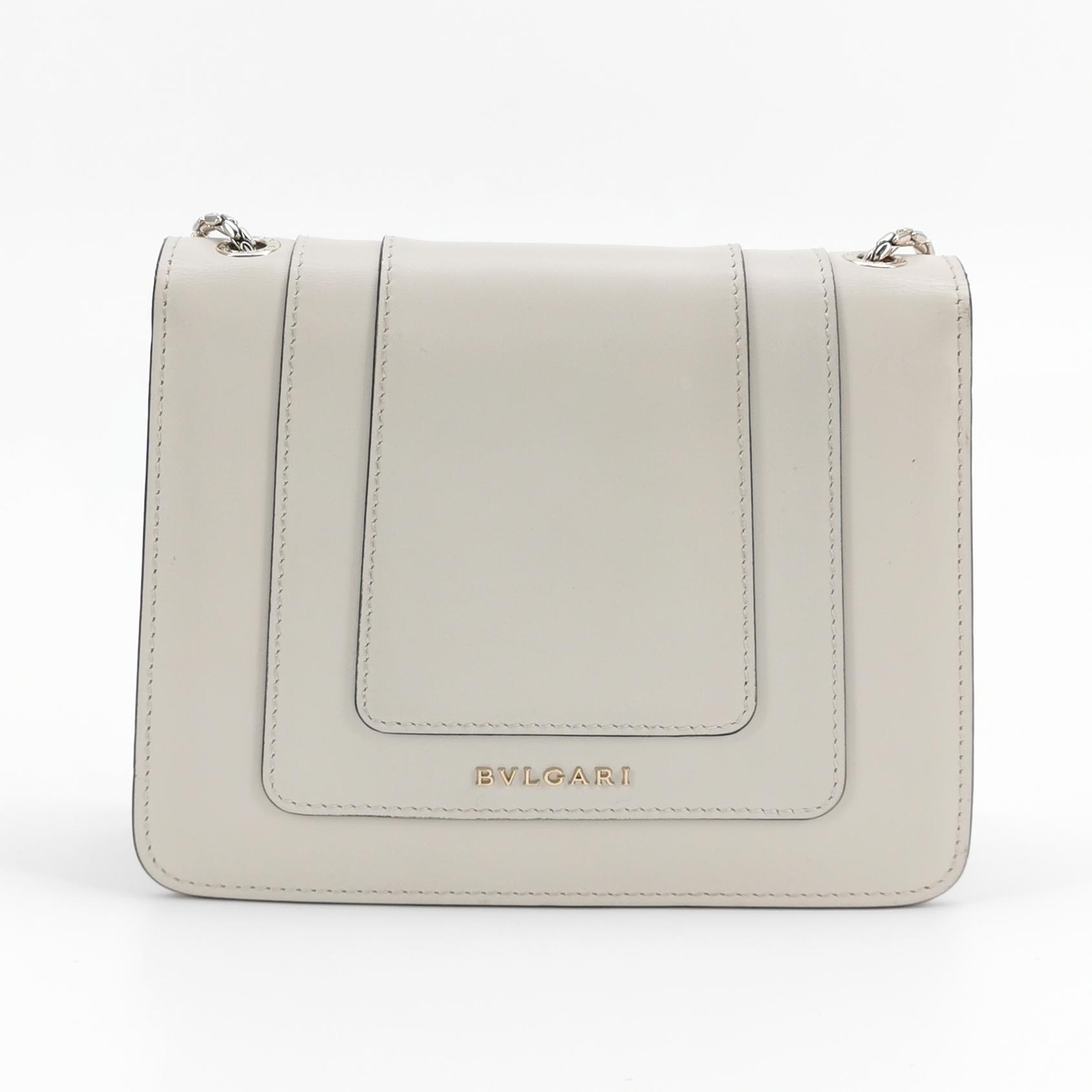 Bvlgari Serpenti Forever Square Shoulder Bag Leather Small — photo 5 of 22