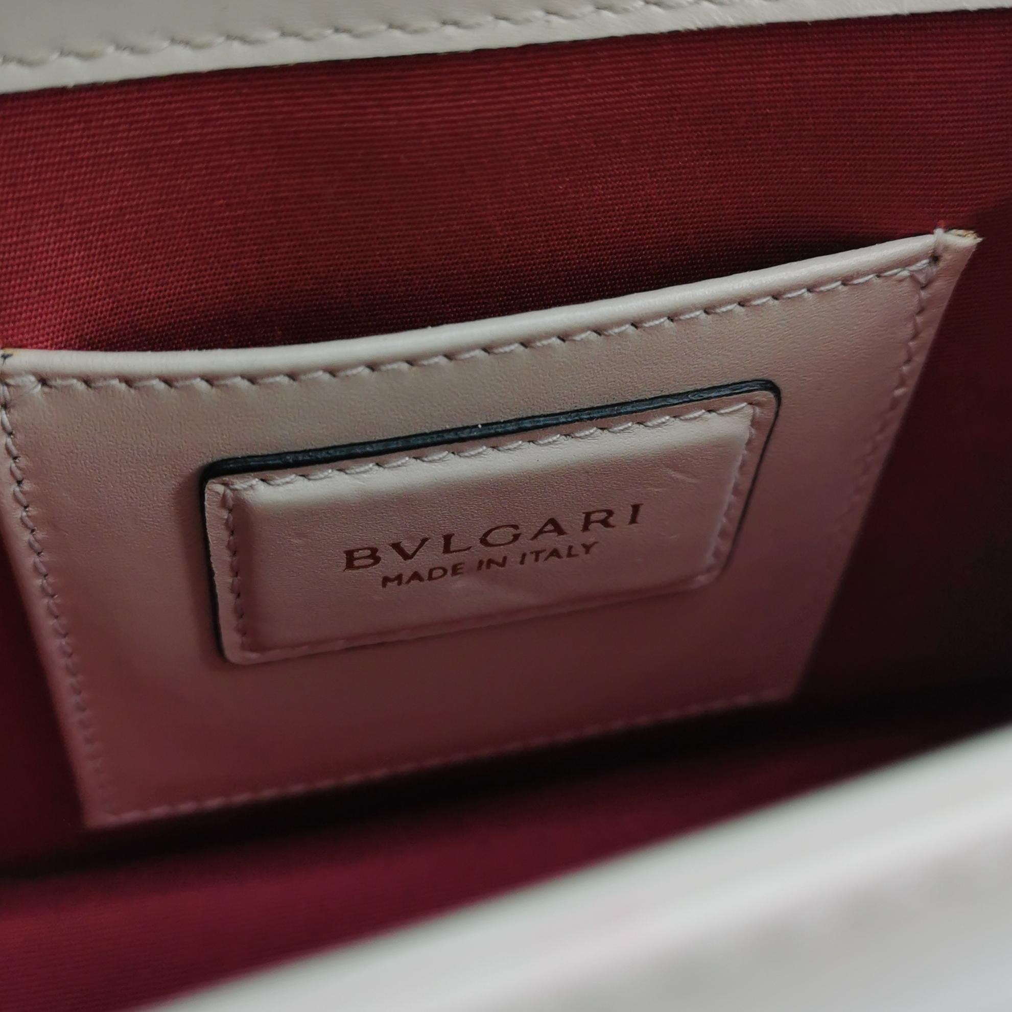 Bvlgari Serpenti Forever Square Shoulder Bag Leather Small — photo 8 of 22