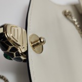 Bvlgari Serpenti Forever Square Shoulder Bag Leather Small — thumbnail 10