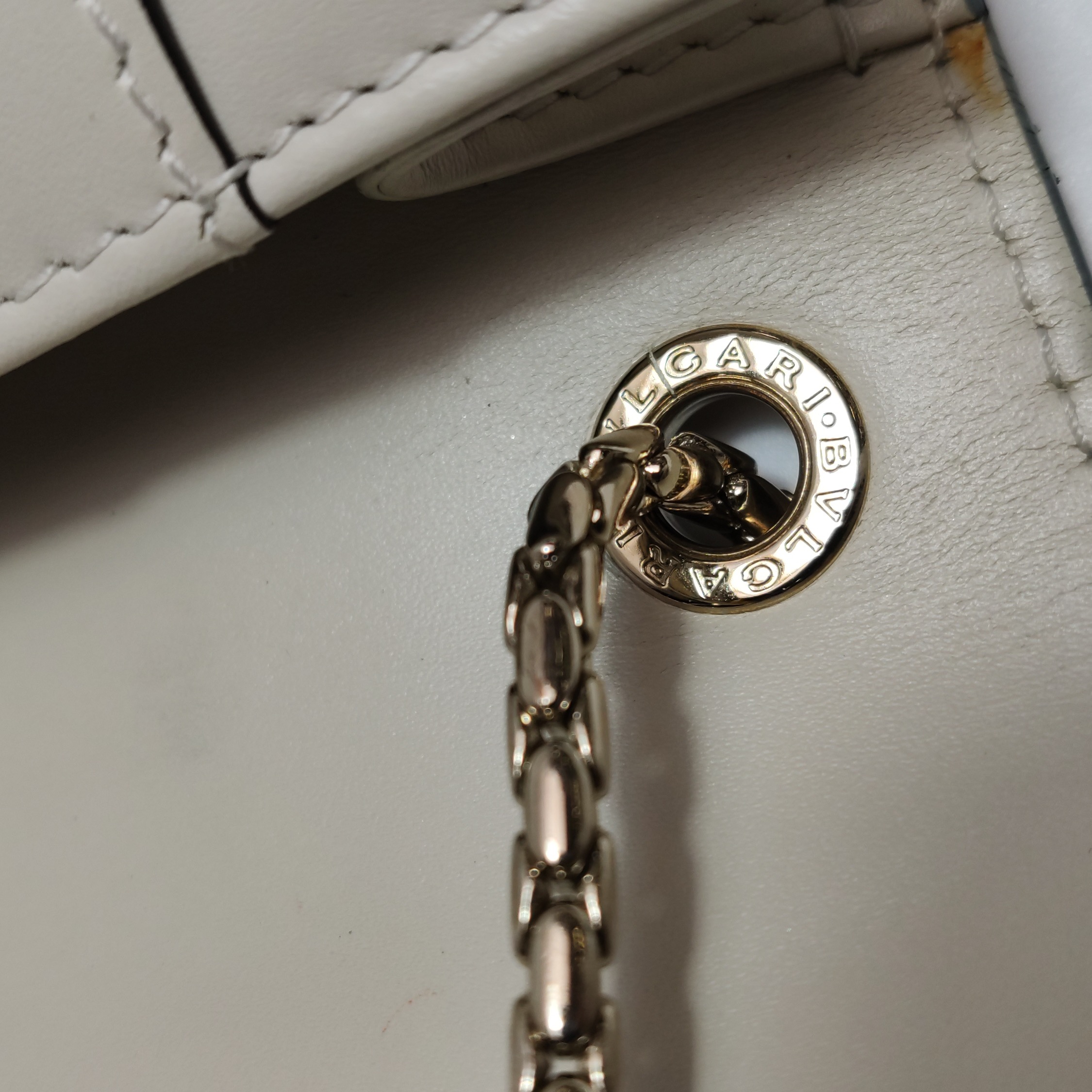 Bvlgari Serpenti Forever Square Shoulder Bag Leather Small — photo 15 of 22