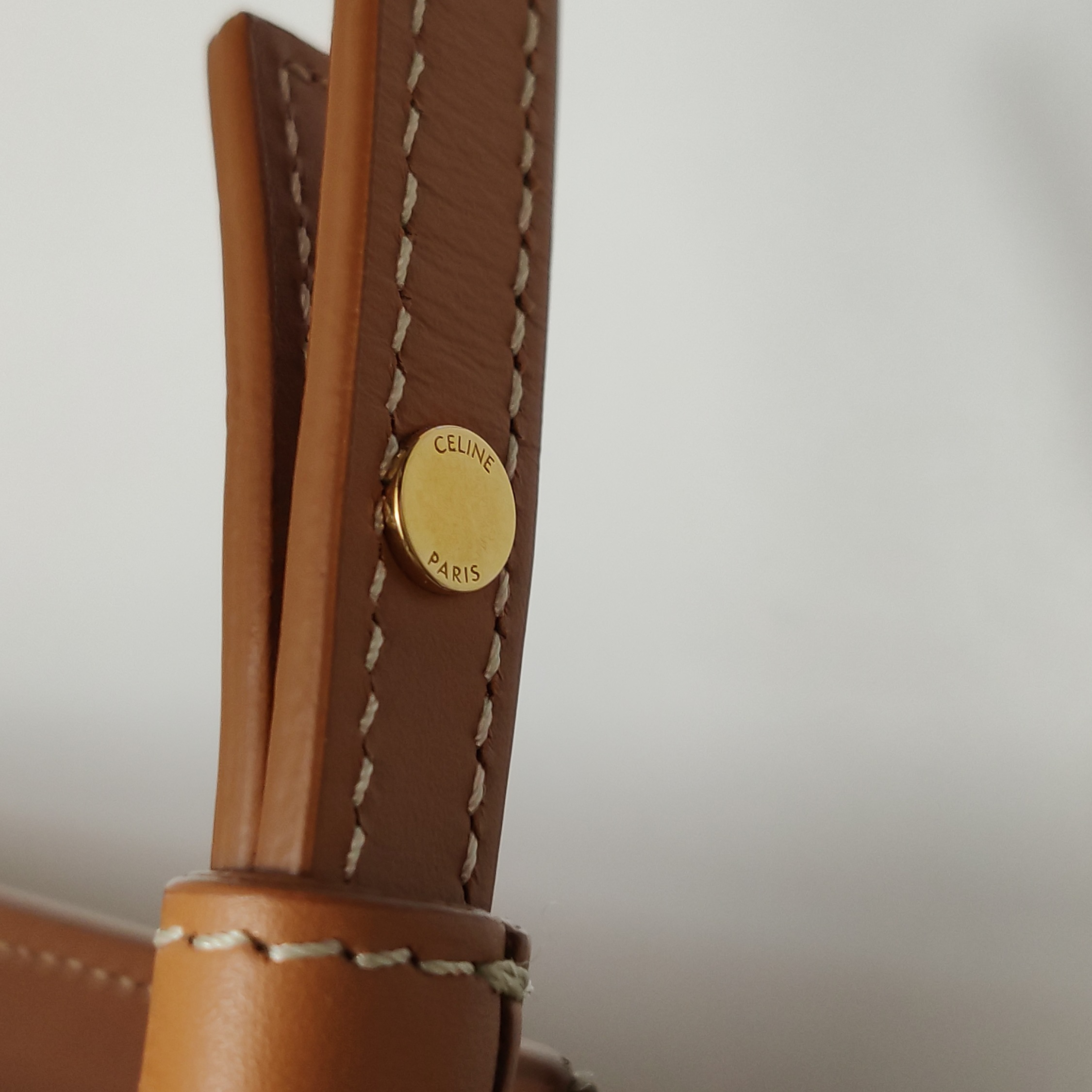Celine Vertical Cabas Tote Canvas with Leather Mini — photo 13 of 13